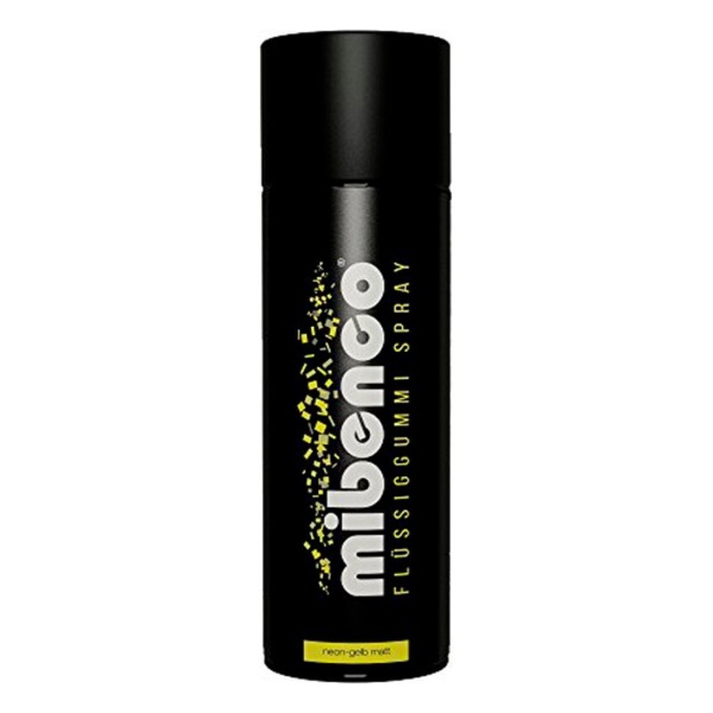 Caoutchouc liquide pour voitures Mibenco Jaune 400 ml