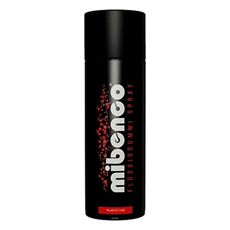 Caoutchouc liquide pour voitures Mibenco Rouge 400 ml