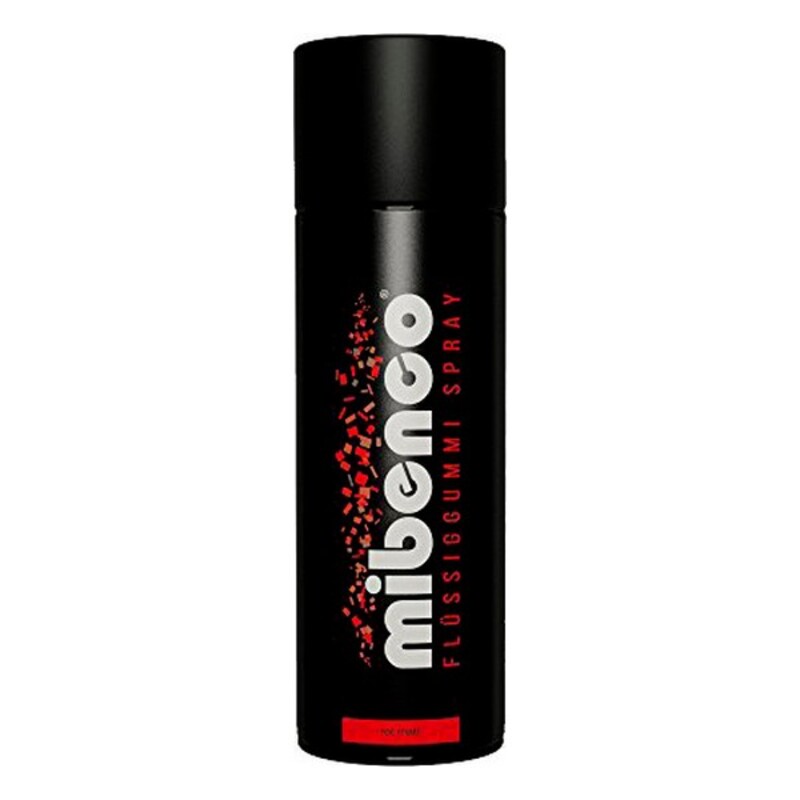 Caoutchouc liquide pour voitures Mibenco Rouge 400 ml