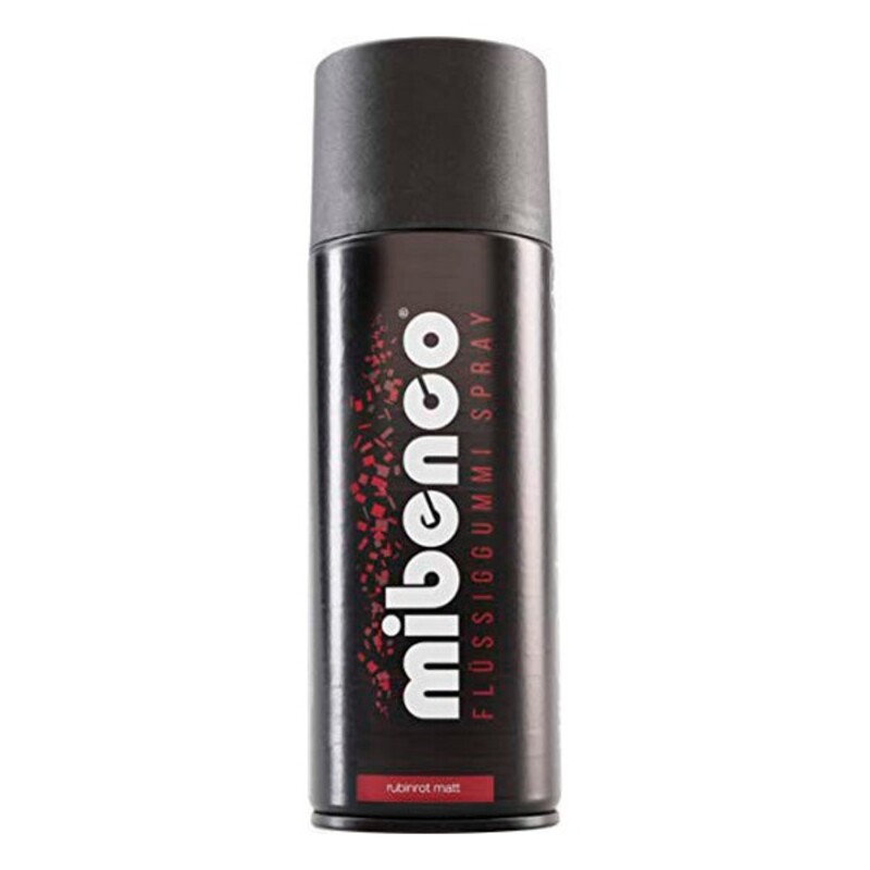 Caoutchouc liquide pour voitures Mibenco Rouge 400 ml