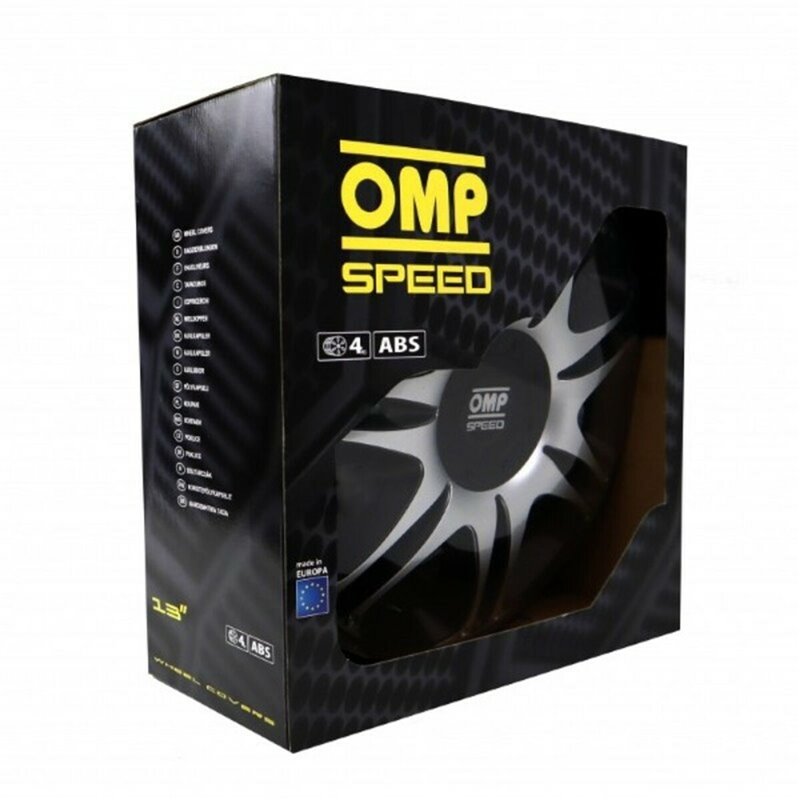 Image secondaire de Enjoliveur OMP Ghost Speed Noir Argenté 13