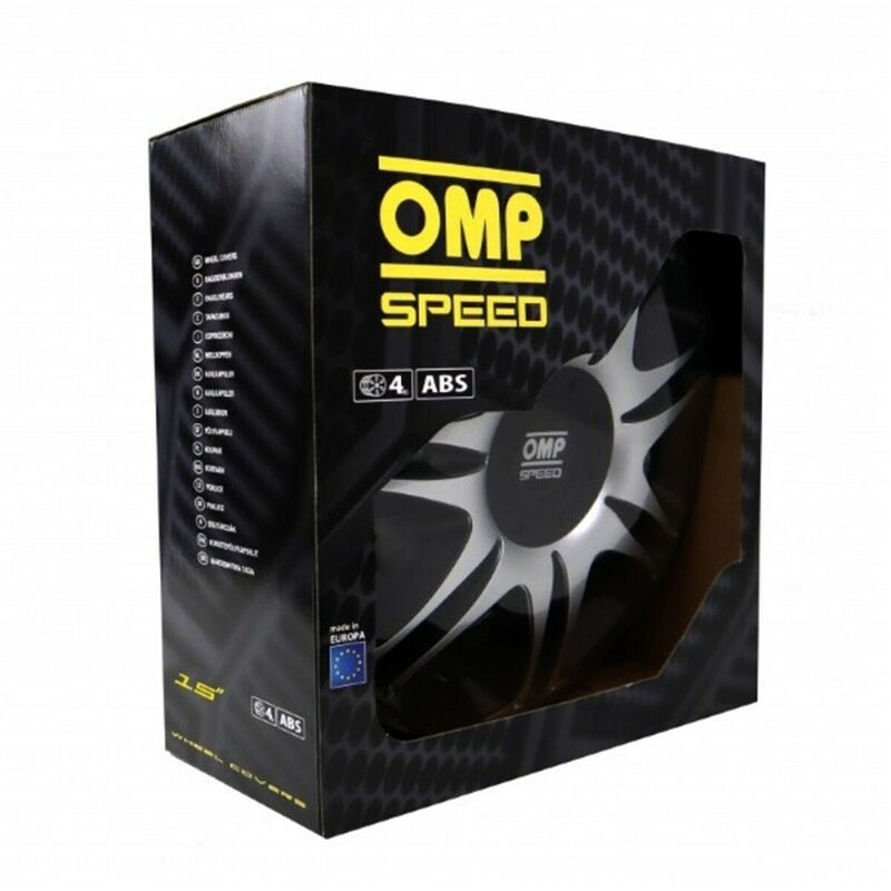 Image secondaire de Enjoliveur OMP Ghost Speed Noir Argenté 15