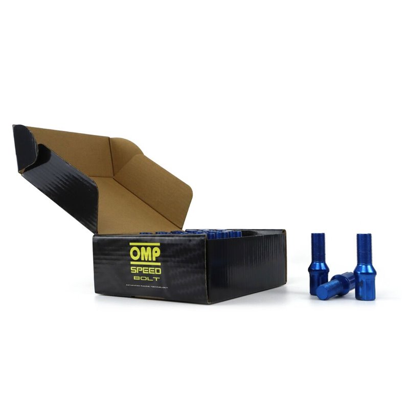 Image secondaire de Set Vis OMP 27 mm Bleu 20 uds M12 x 1,50