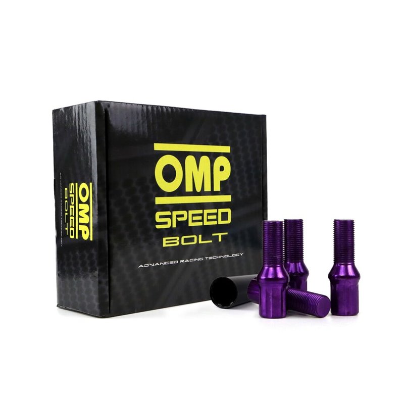 Set Vis OMP 27 mm Violet 20 uds M12 x 1,50