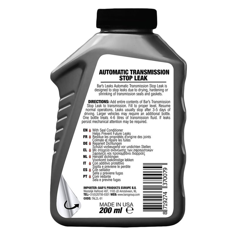 Image secondaire de Additif transmission automatique Bar's Leaks BARSTAL2L91 (200 ml)