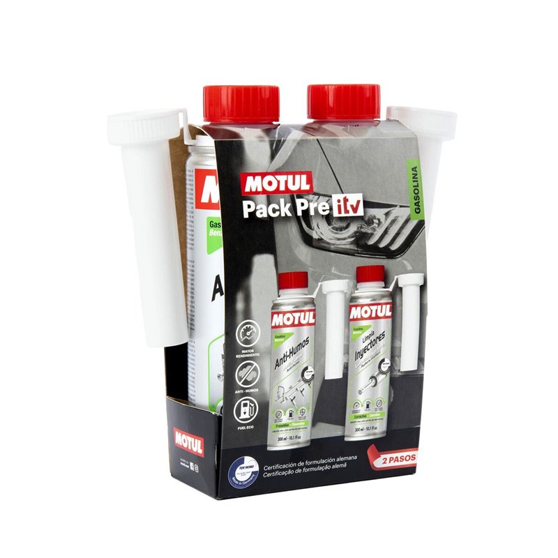 Nettoyant pour injecteurs essence Pre-ITV Motul ZMTL111258 300 ml Essence Antifumées essence