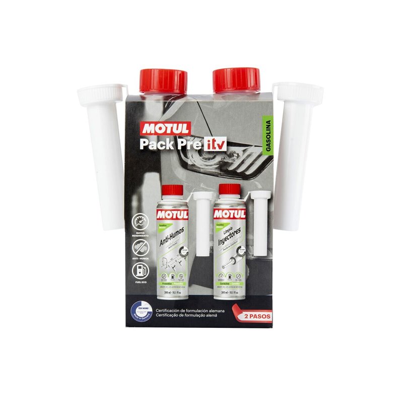 Image secondaire de Nettoyant pour injecteurs essence Pre-ITV Motul ZMTL111258 300 ml Essence Antifumées essence