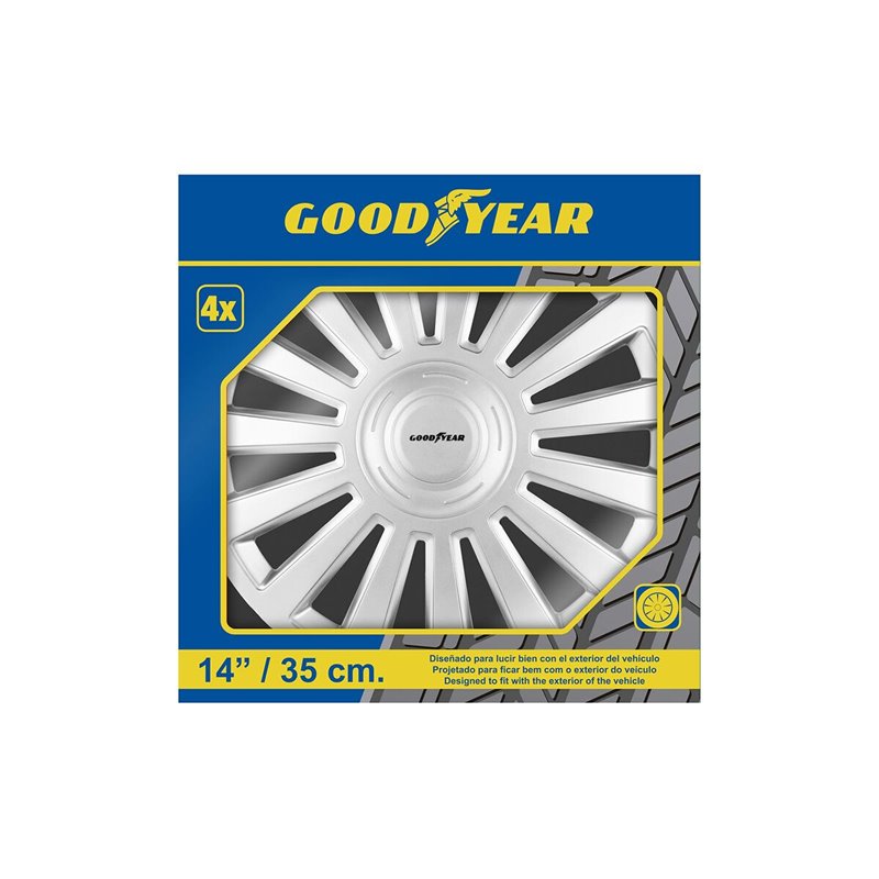 Image secondaire de Enjoliveur Goodyear ESTAMBUL Argent 14