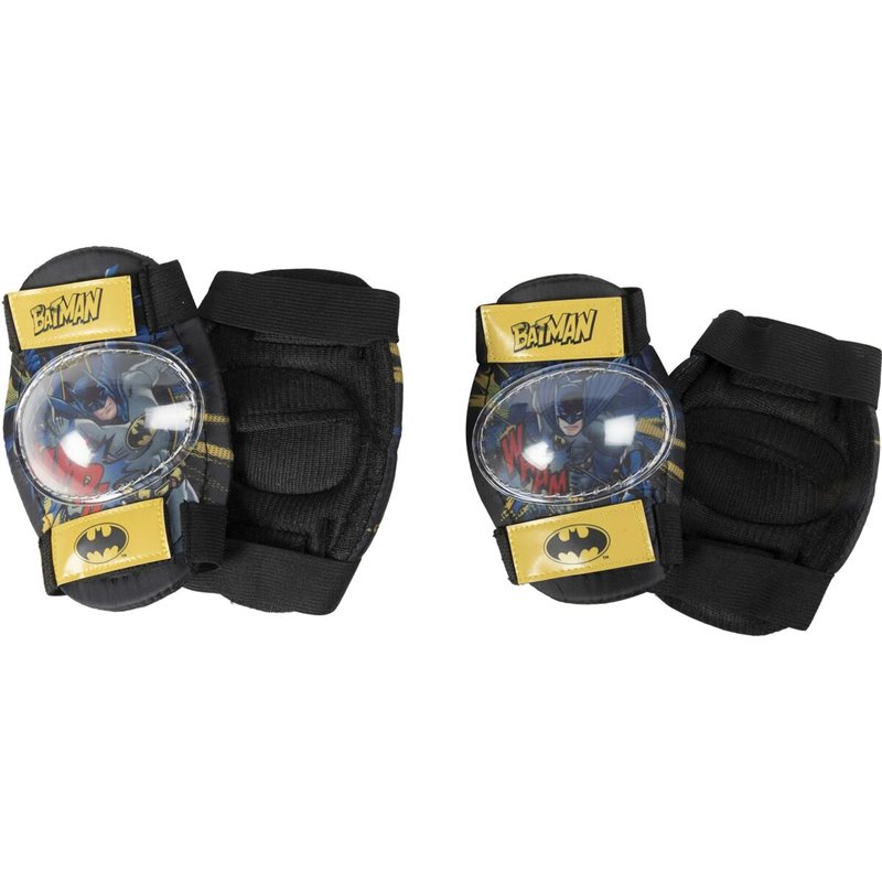 Image secondaire de Kit coudières et genouillères Batman CZ10957 Noir/Jaune