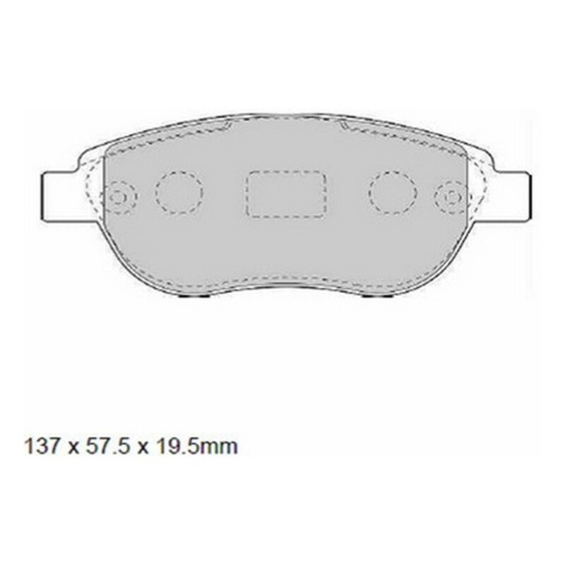 Image secondaire de Plaquettes de frein Black Diamond PP590 Ventilé Frontal