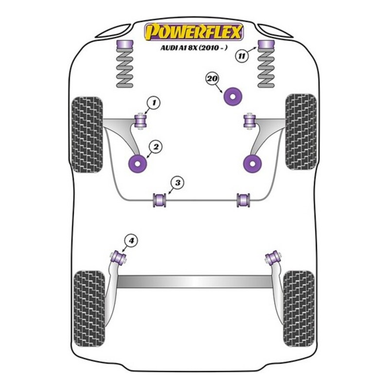 Image secondaire de Silentblock Powerflex PFF85-201