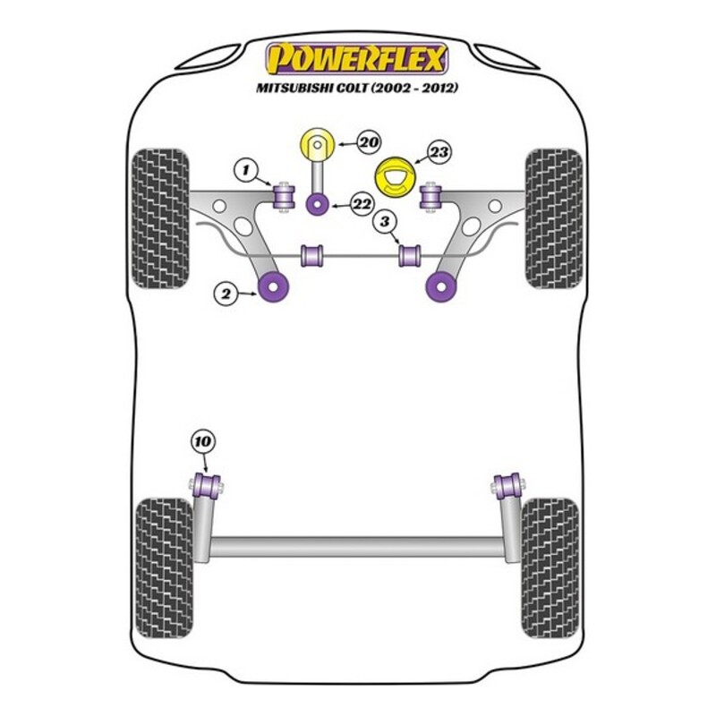 Image secondaire de Silentblock Powerflex PFF44-521