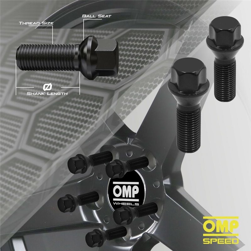 Image secondaire de Kit de vissage OMP OMPS09571401 M14 x 1,50 4 uds