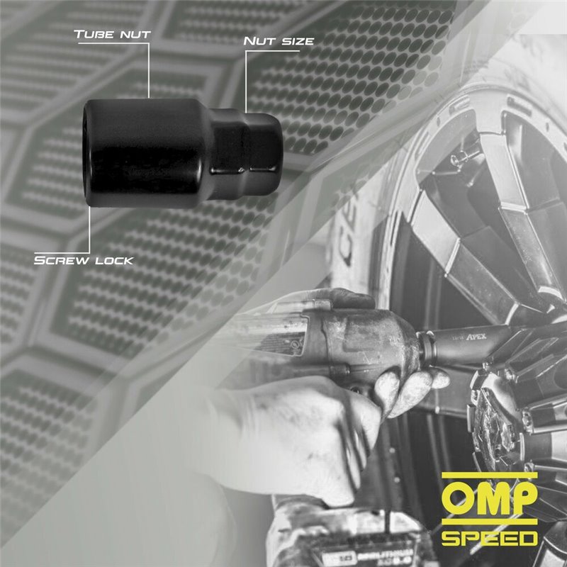 Image secondaire de Vis antivol OMP OMPS09811201 M12 x 1,25 4 uds Noir