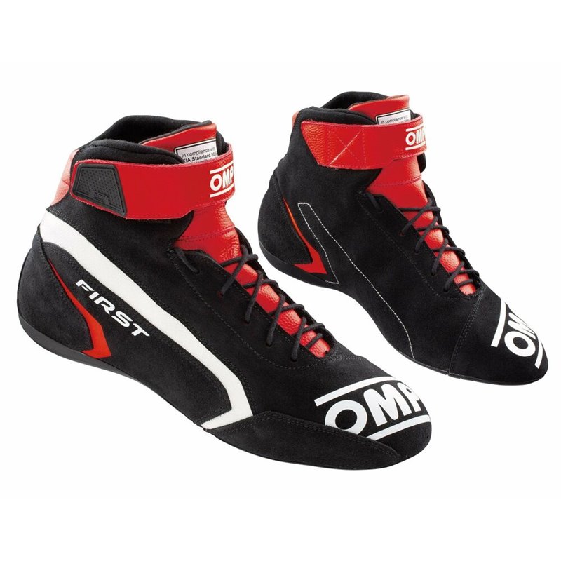 Chaussures de course OMP FIRST Noir/Rouge 44