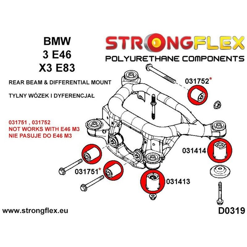 Image secondaire de Silentblock Strongflex STF036145B