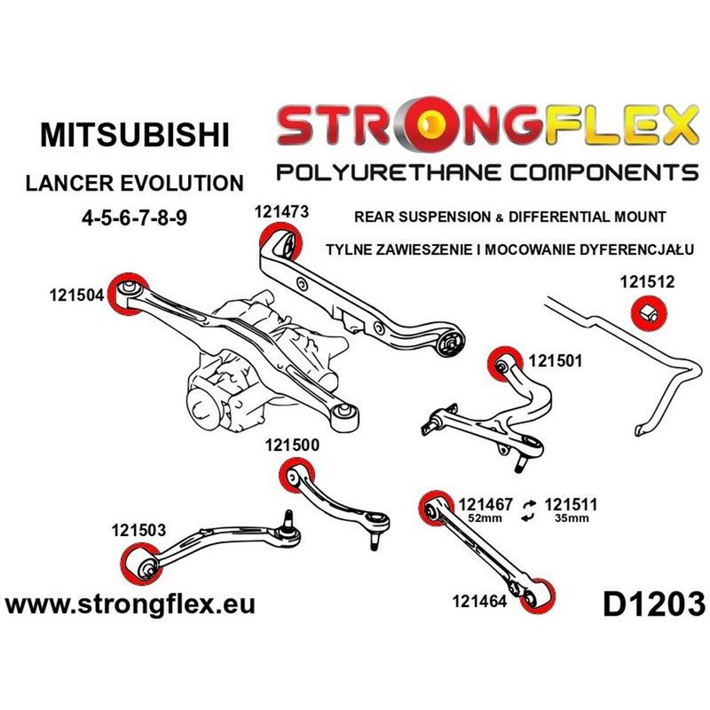 Image secondaire de Silentblock Strongflex STF126144B