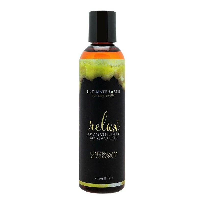 Huile de massage Relax 240 ml Intimate Earth Citrique Doux