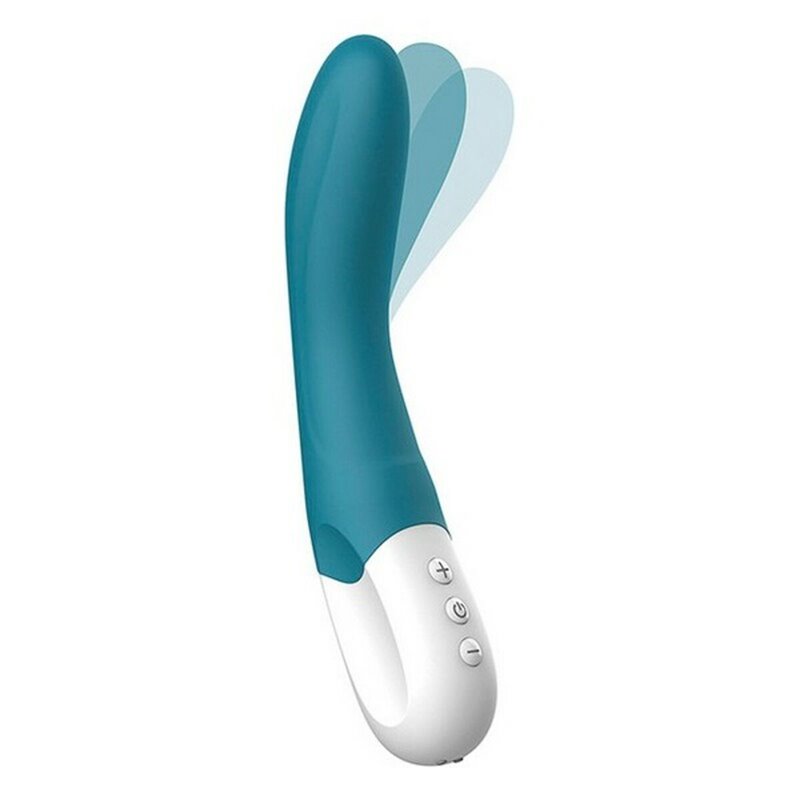 Vibrateur G-Spot Liebe Bend It Bleu foncé Azul Océano 30 x 40 cm