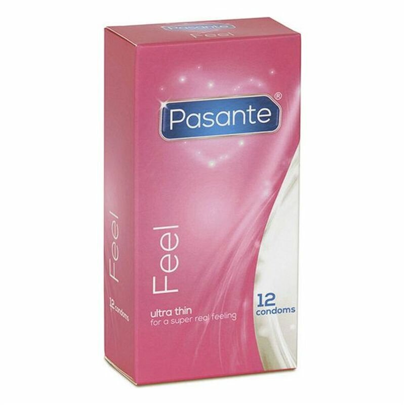 Préservatifs Pasante Feel 18 cm (12 uds)