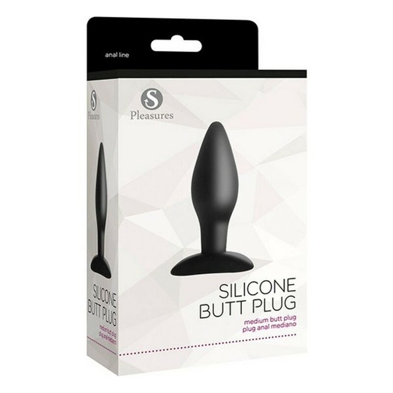 Image secondaire de Plug Anal S Pleasures Silicone Noir (Ø 4 cm)