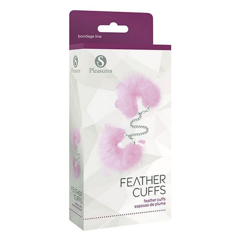 Image secondaire de Menottes S Pleasures Feather Rose