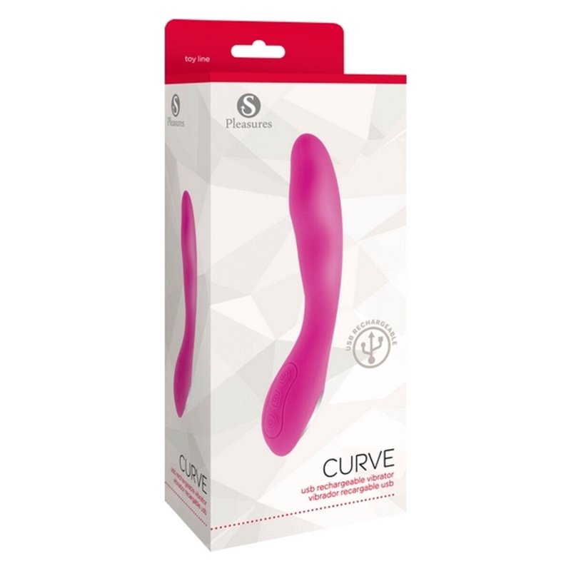 Image secondaire de Vibrateur G-Spot S Pleasures Curve Rose