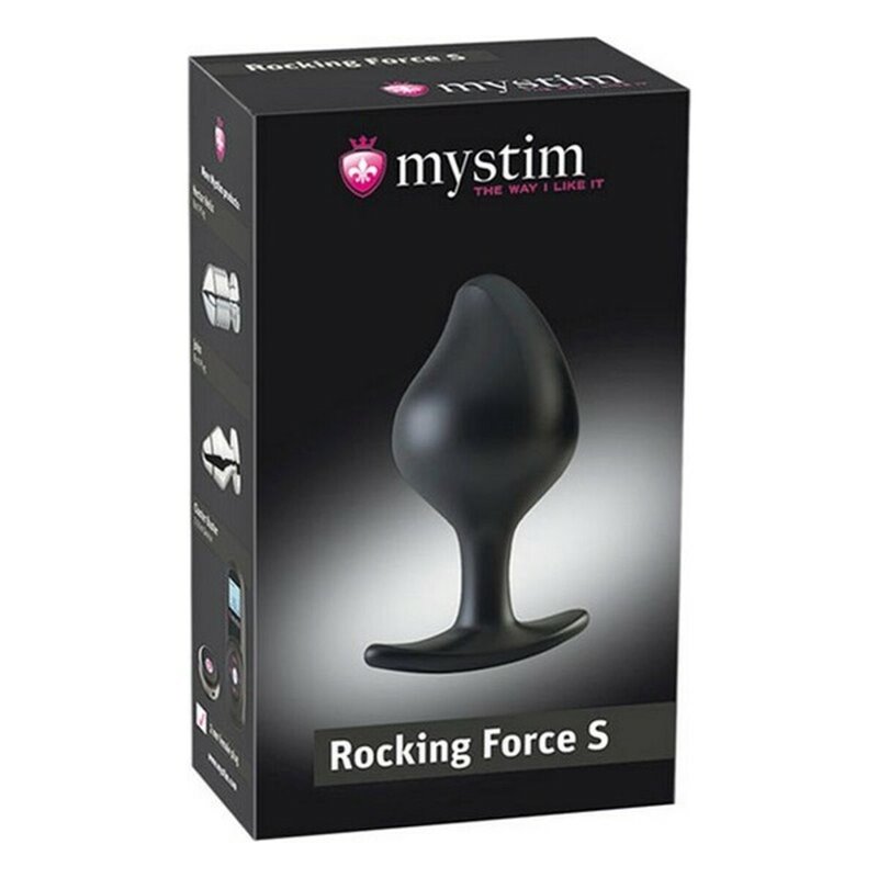 Image secondaire de Plug anal Rocking Force Mystim 5 Noir (9,5 cm)