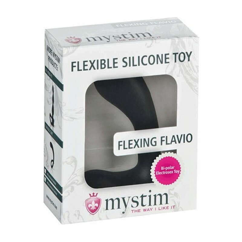 Image secondaire de Stimulateur de Prostate Flexing Flavio Electrosex Mystim Noir