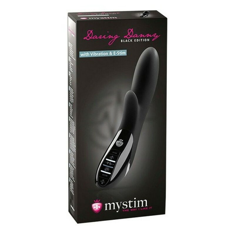 Image secondaire de Vibration de Stimulation Double Mystim Daring Danny Estim Noir