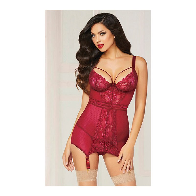 Corset Seven Til Midnight Bordeaux (20)