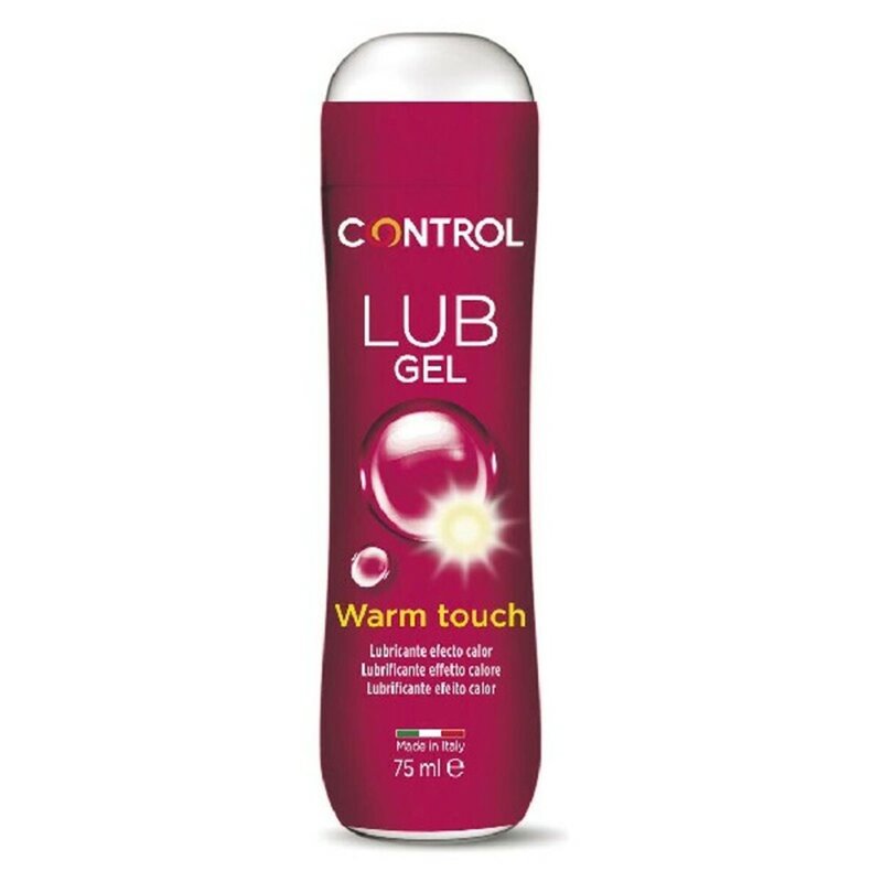 Lubrifiant à base d'eau Warm Touch Control Lub (75 ml)