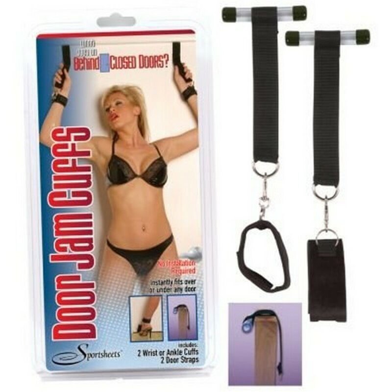 Image secondaire de Menottes de Portes Sportsheets SS324-01 Noir