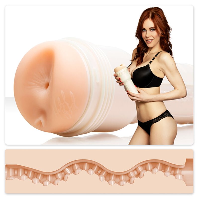 Analfckr Anal Fantaisie-Blanc Fleshlight Maitland Ward Beige