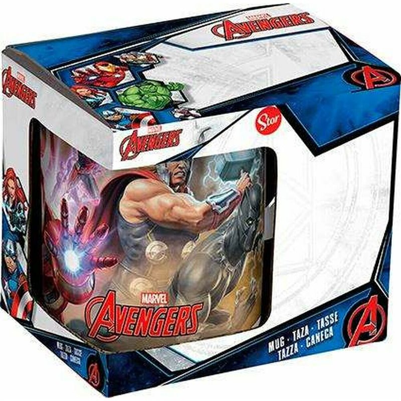 Image secondaire de Tasse mug The Avengers Infinity Blanc Céramique Rouge (350 ml)