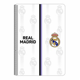 Carnet Real Madrid C.F. Noir Blanc A4 18,99 €