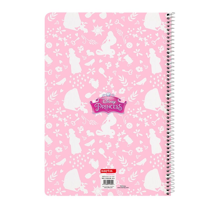 Image secondaire de Carnet Disney Princess Magical Beige Rose A4 80 Volets