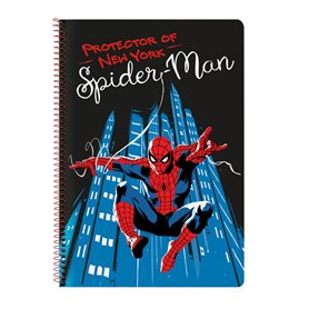 Carnet Spiderman Hero Noir A4 80 Volets 19,99 €