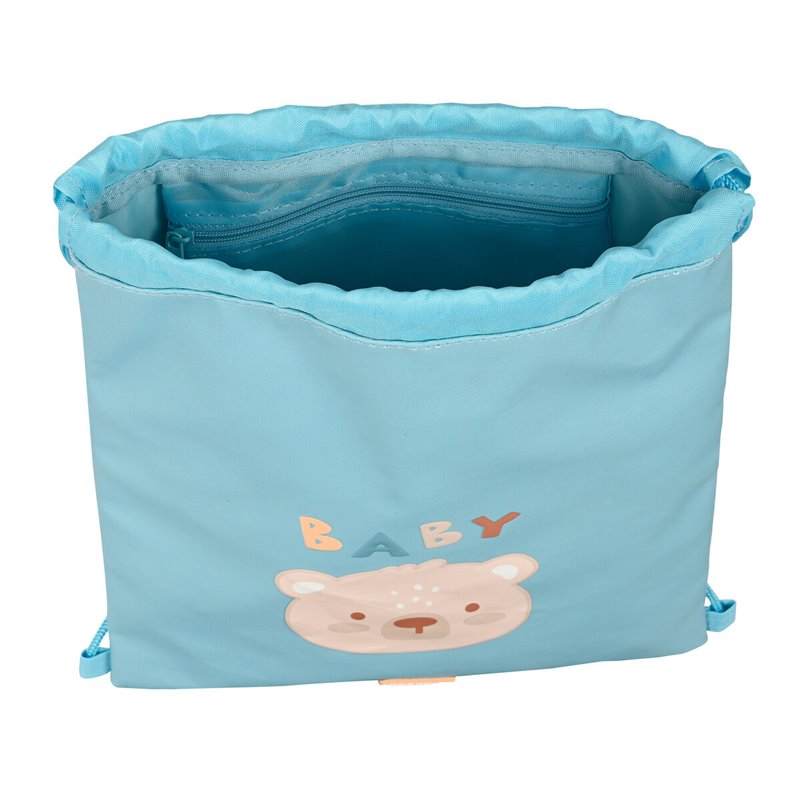 Image secondaire de Sac à dos serré par des ficelles Safta Baby bear Bleu