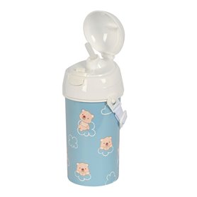 Bouteille avec Couvercle et Paille Safta Baby bear Bleu PVC 500 ml 17,99 €