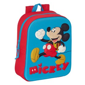 Cartable Mickey Mouse Clubhouse 3D Rouge Bleu 22 x 27 x 10 cm 25,99 €