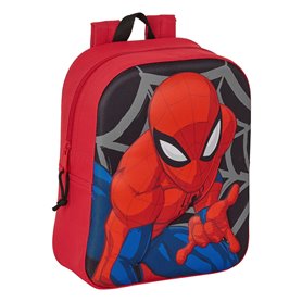 Cartable Spiderman 3D Rouge Noir 22 x 27 x 10 cm 25,99 €