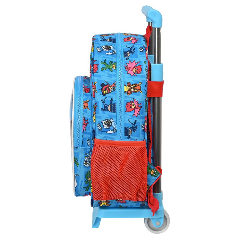 Image secondaire de Cartable à roulettes PJ Masks Bleu 26 x 34 x 11 cm