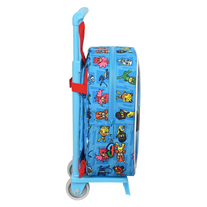 Image secondaire de Cartable à roulettes PJ Masks Bleu 22 x 27 x 10 cm