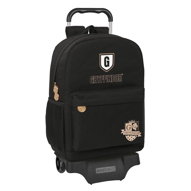 Cartable à roulettes Harry Potter Bravery Noir 30 x 43 x 14 cm