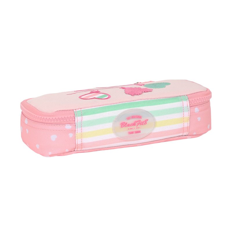 Trousse d'écolier BlackFit8 Globitos 22 x 5 x 8 cm Rose