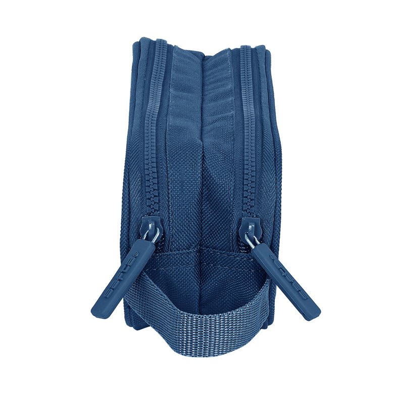 Image secondaire de Trousse Fourre-Tout Double Safta Blue marine 21 x 8 x 6 cm