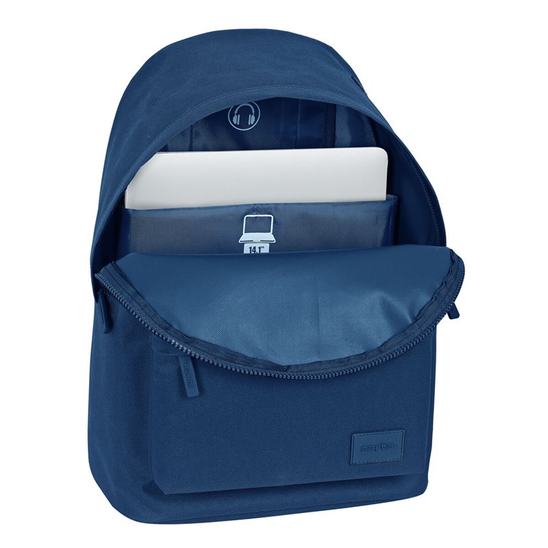 Image secondaire de Cartable Safta 31 x 41 x 16 cm Blue marine