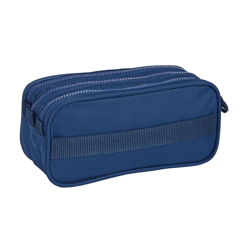 Image secondaire de Trousse Fourre-Tout Triple Kappa 21,5 x 10 x 8 cm Blue marine