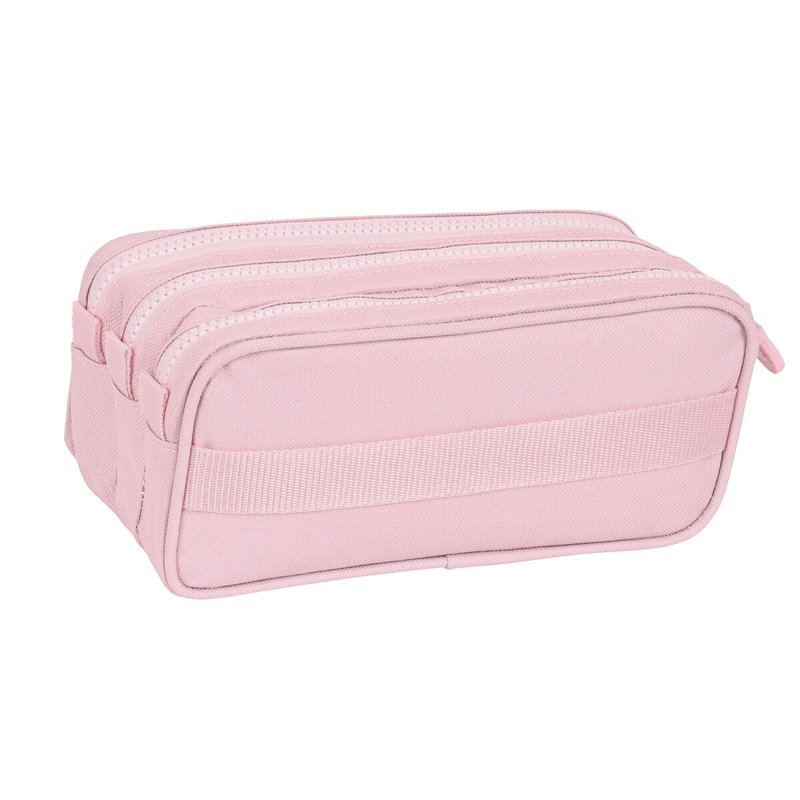 Image secondaire de Trousse Fourre-Tout Triple Kappa 21,5 x 10 x 8 cm Rose